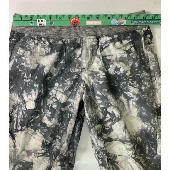 Cabi Gray Marble Tie Dye Pants Poplin Pull-on Yoga Waist Women's Size Small - Picture 9 of 11